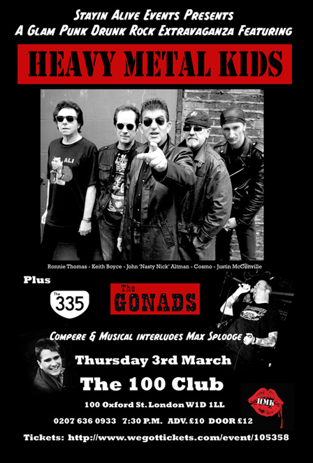 100 Club - 3rd March