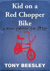 Kid On A Red Chopper Bike